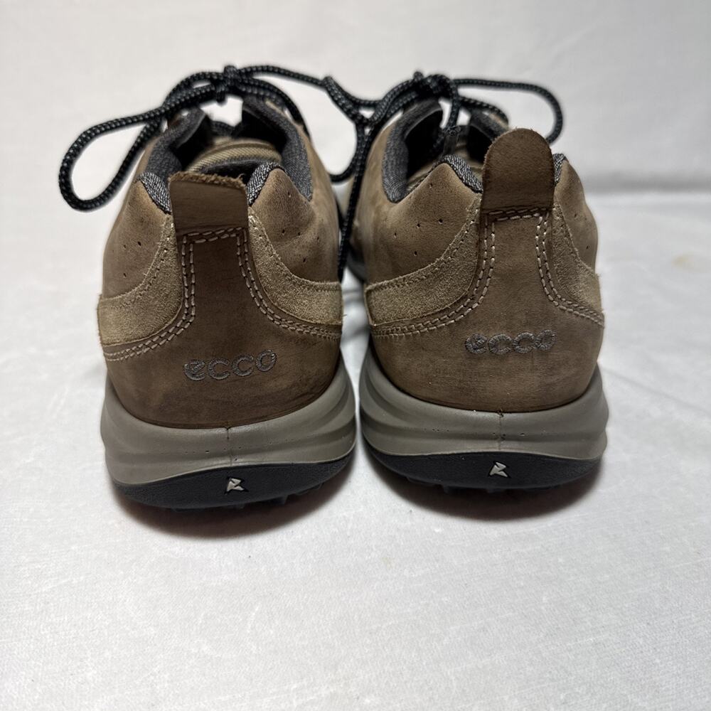 ECCO Espinho Hiking Shoes Mens Size 13 Brown Lace Sneakers Suede Outdoor Casual - Picture 2 of 7